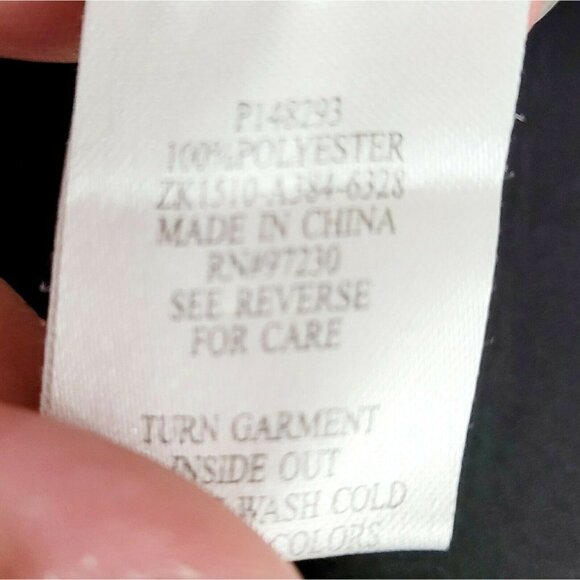 Almost Famous Cropped Sleeveless Sweater Knit Gold Rhinestone Studded Sz Med - Picture 9 of 10